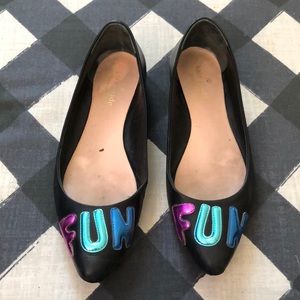 Kate spade fun flats size 6 Wo’s